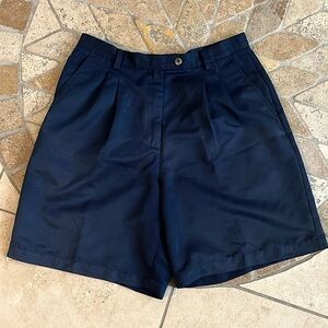 Liz Claiborne Petite Pleated Front Bermuda Short